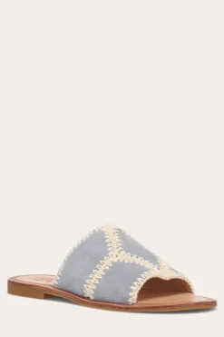 Ava Crochet Slide^Frye Online