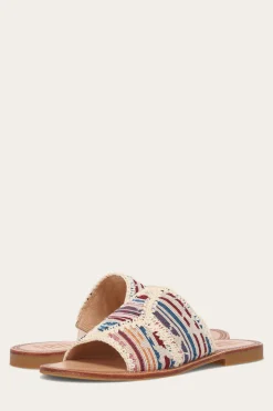 Ava Crochet Slide^Frye Online
