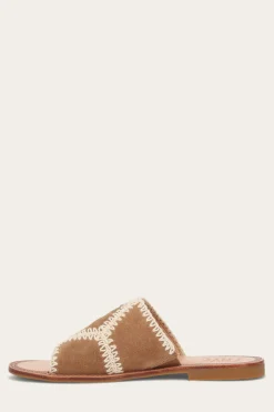 Ava Crochet Slide^Frye Online