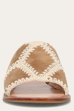 Ava Crochet Slide^Frye Online