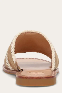 Ava Crochet Slide^Frye Online