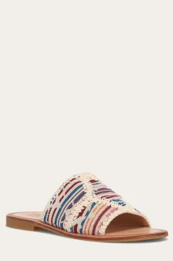 Ava Crochet Slide^Frye Online