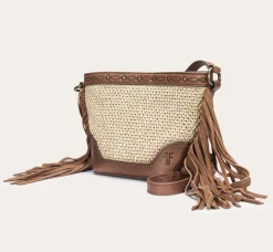 Ava Raffia Mini Bucket^Frye Online