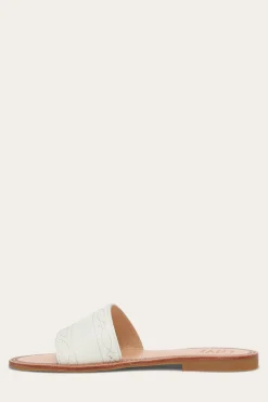 Ava Woodstock Slide^Frye New