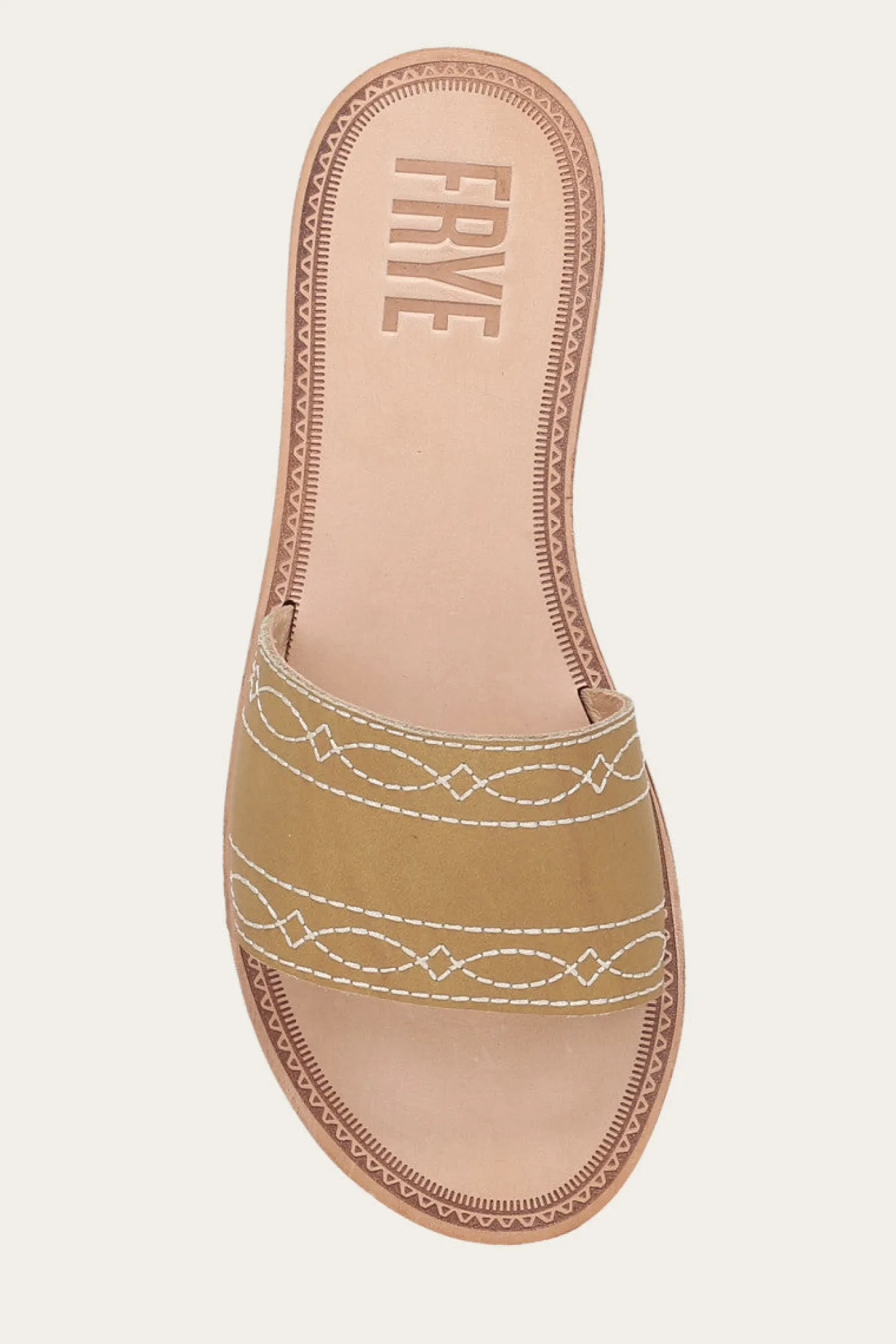 Ava Woodstock Slide^Frye New