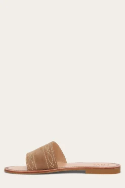 Ava Woodstock Slide^Frye New