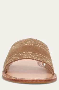 Ava Woodstock Slide^Frye New