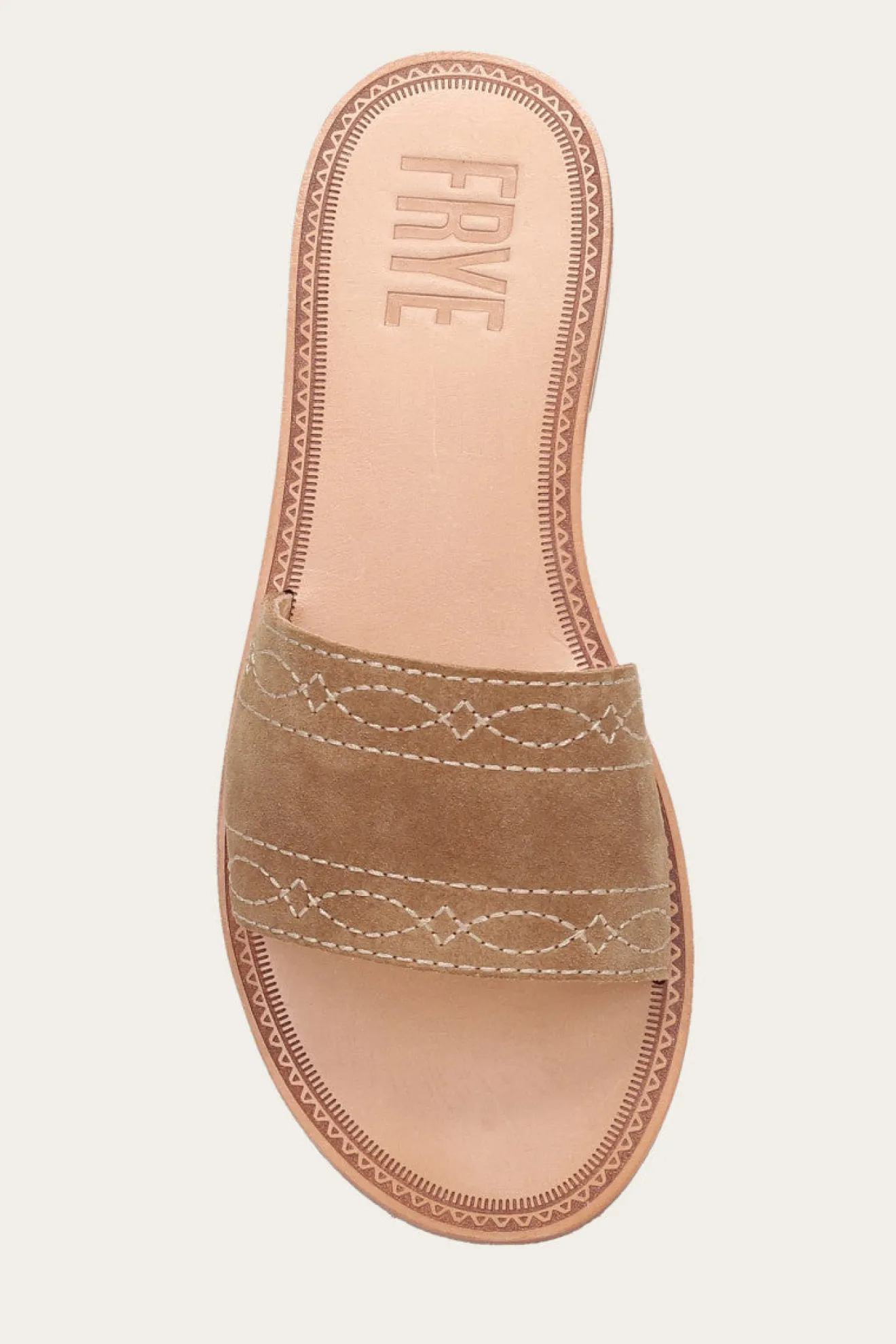 Ava Woodstock Slide^Frye New