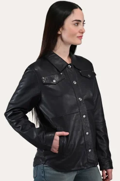 Leather Shirt^Frye Outlet