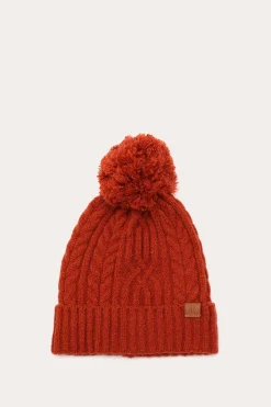 Cable Beanie With Self Pom^Frye Online