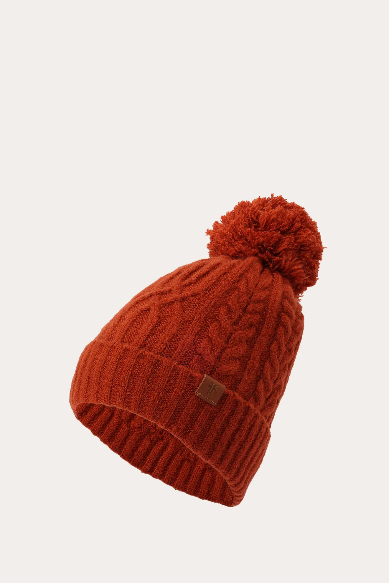 Cable Beanie With Self Pom^Frye Online