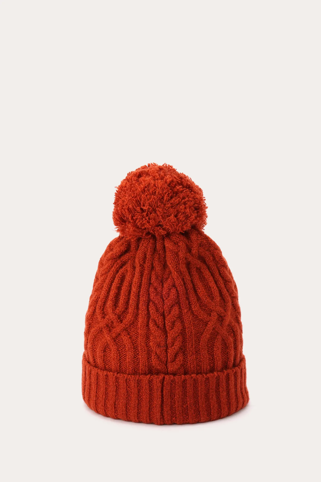 Cable Beanie With Self Pom^Frye Online