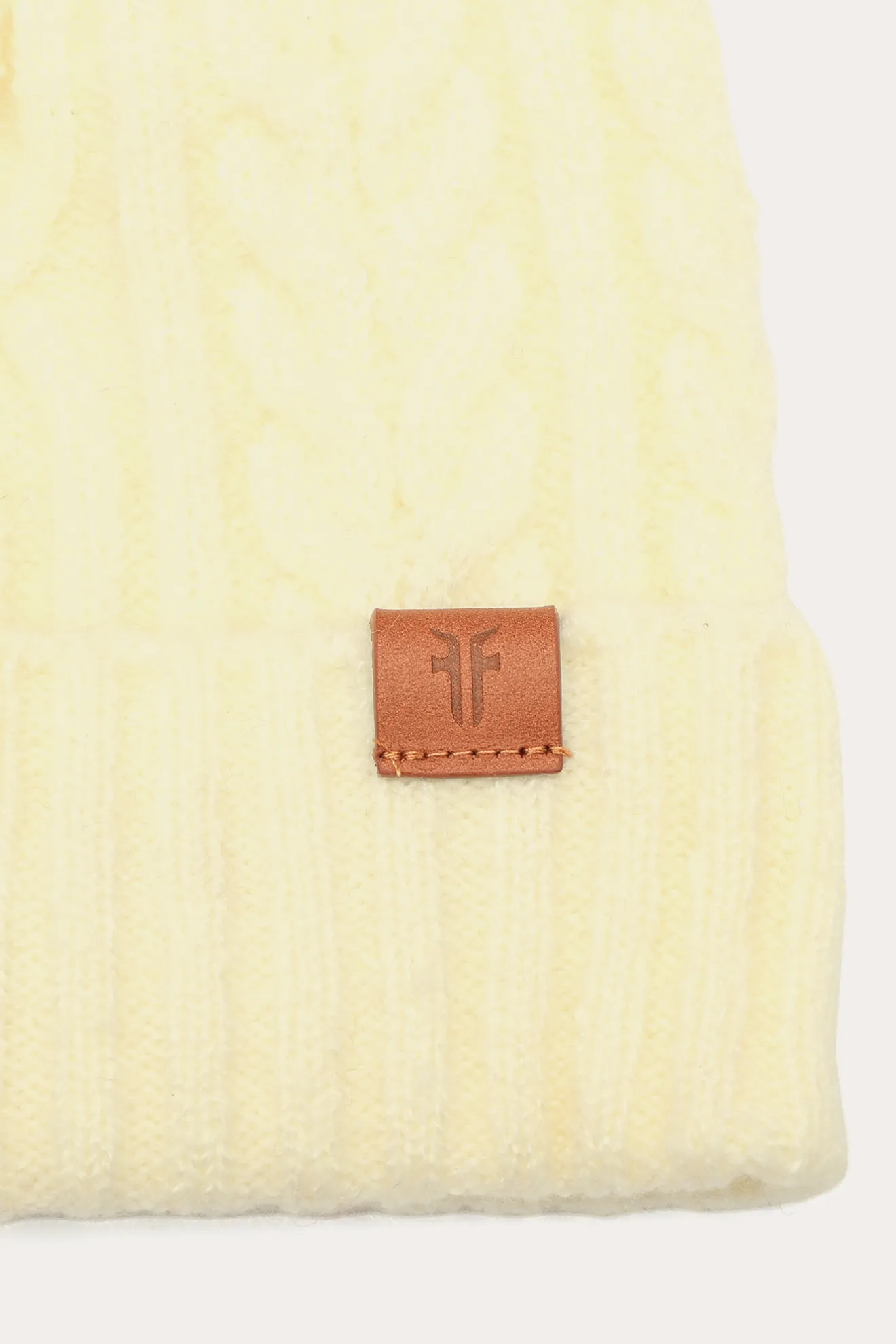 Cable Beanie With Self Pom^Frye Online