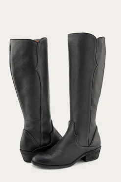 Carson Piping Tall Wide Calf^Frye