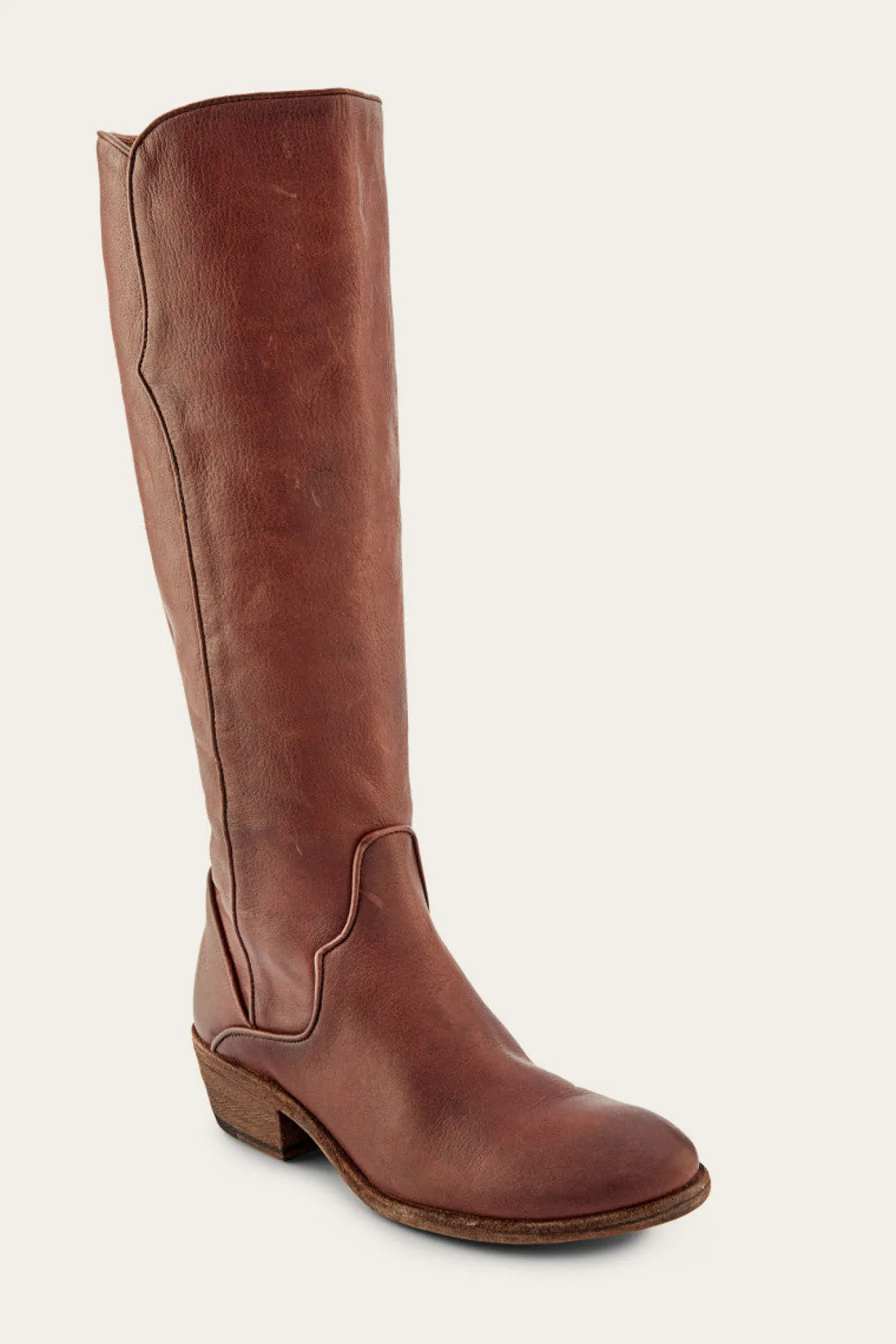 Carson Piping Tall Wide Calf^Frye