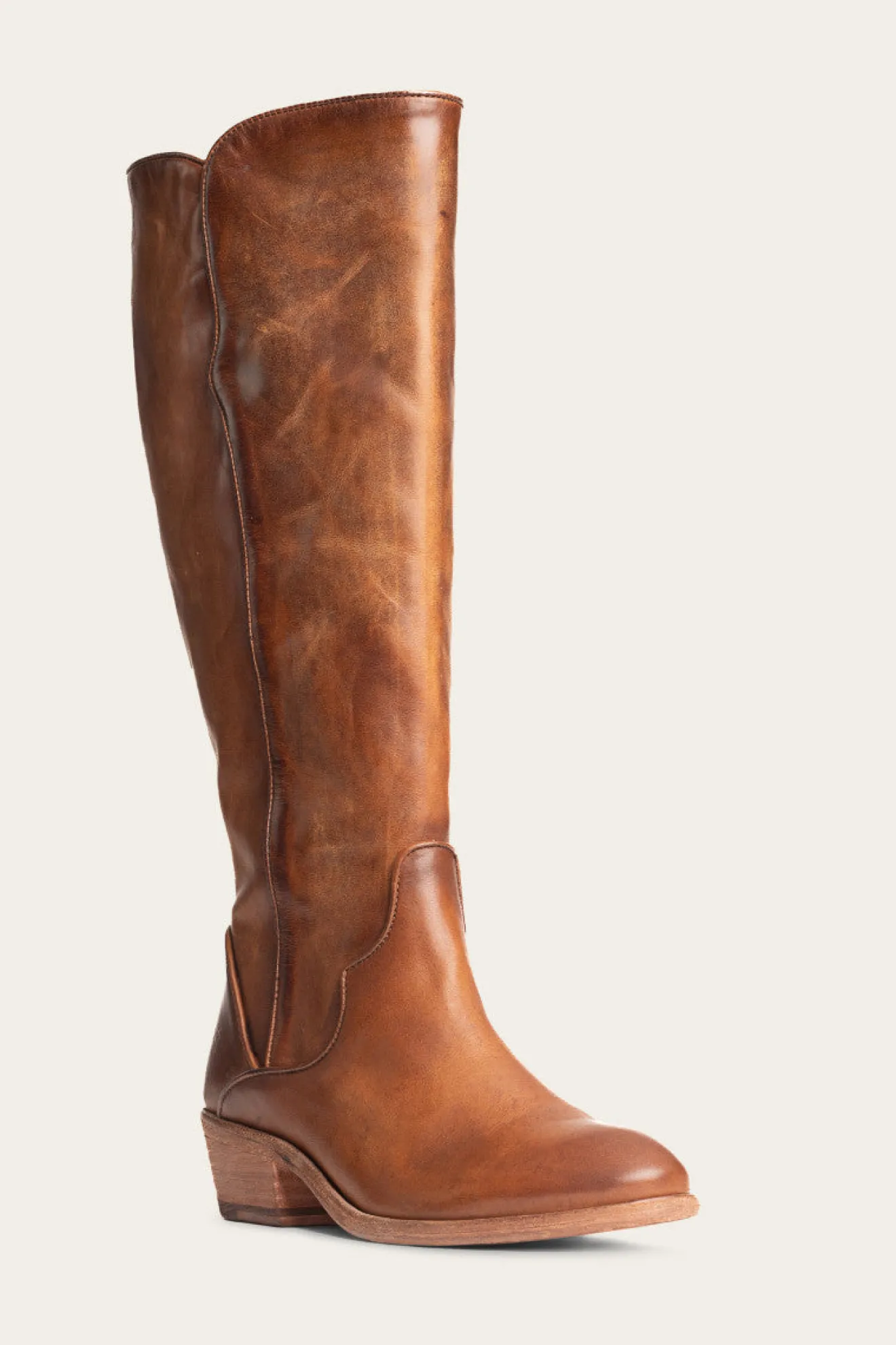 Carson Piping Tall Wide Calf^Frye
