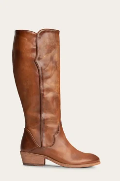 Carson Piping Tall Wide Calf^Frye
