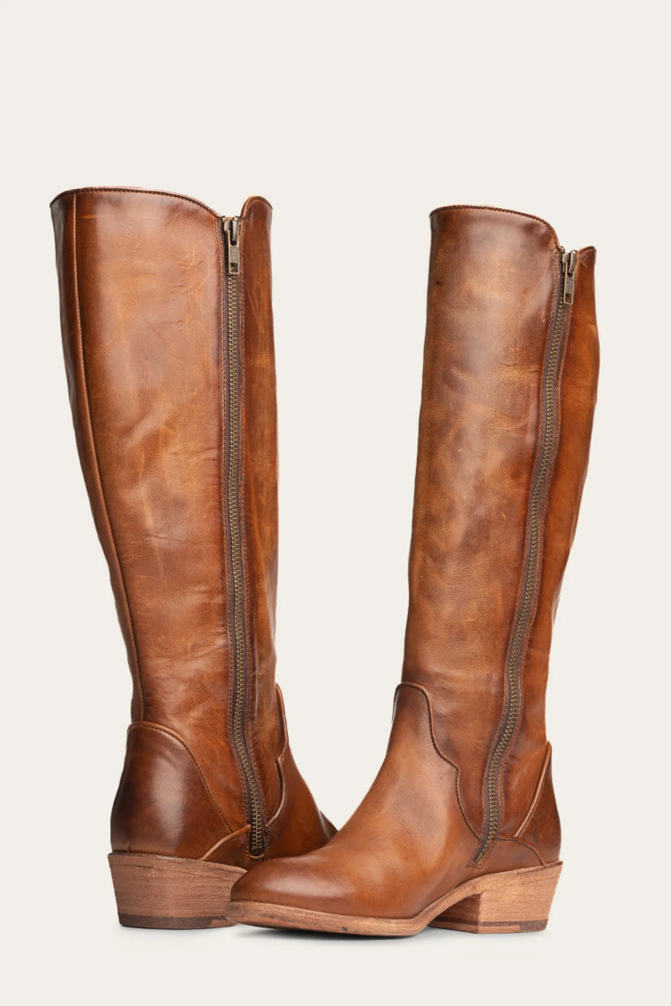 Carson Piping Tall Wide Calf^Frye