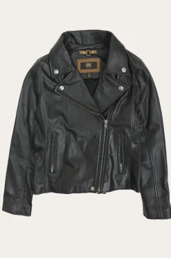 Classic Biker Leather Jacket^Frye Best