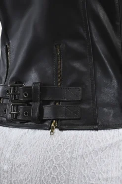 Classic Biker Leather Jacket^Frye Best