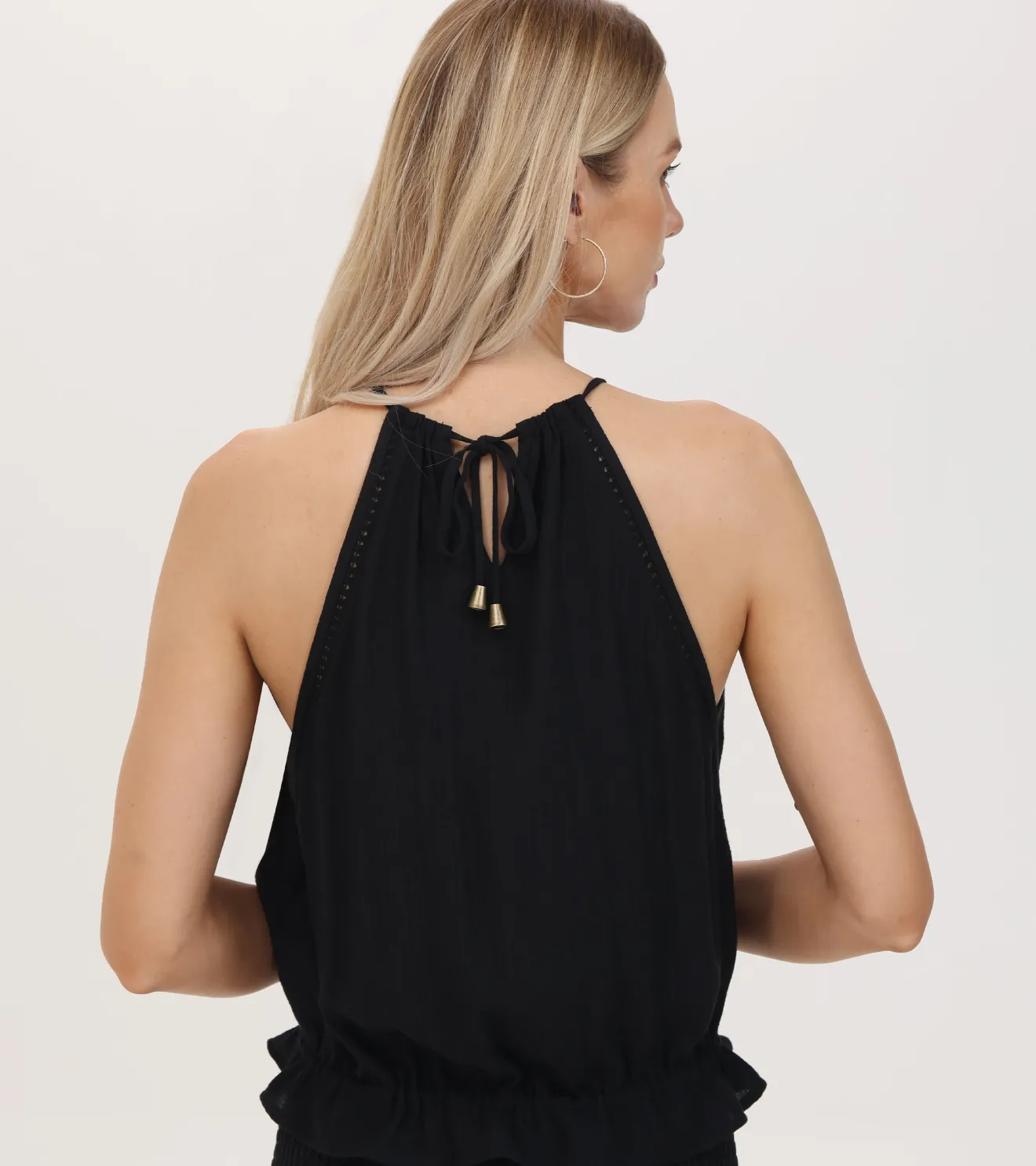 Crochet Halter Neck Top^Frye New