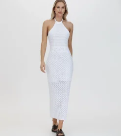 Crochet Maxi Dress^Frye New
