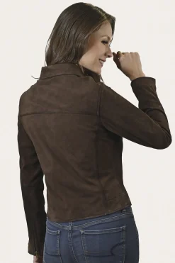 Elegant Biker Leather Jacket^Frye Clearance