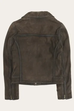 Elegant Biker Leather Jacket^Frye Clearance