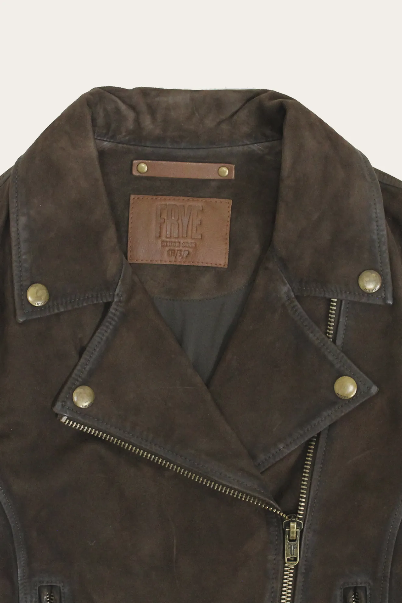 Elegant Biker Leather Jacket^Frye Clearance