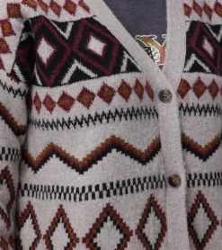 Fairisle Boyfriend Cardigan^Frye Hot