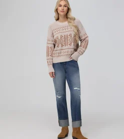 Fairisle Crewneck Pullover^Frye Discount