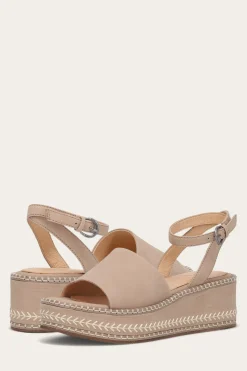 Joy Ankle Strap Platform Sandal^Frye Discount
