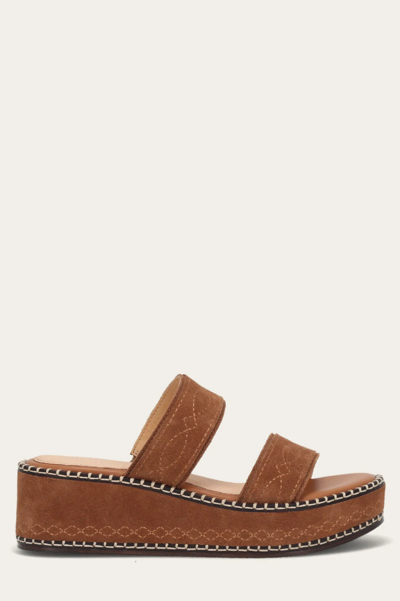Joy Woodstock 2 Band Platform Slide^Frye Discount
