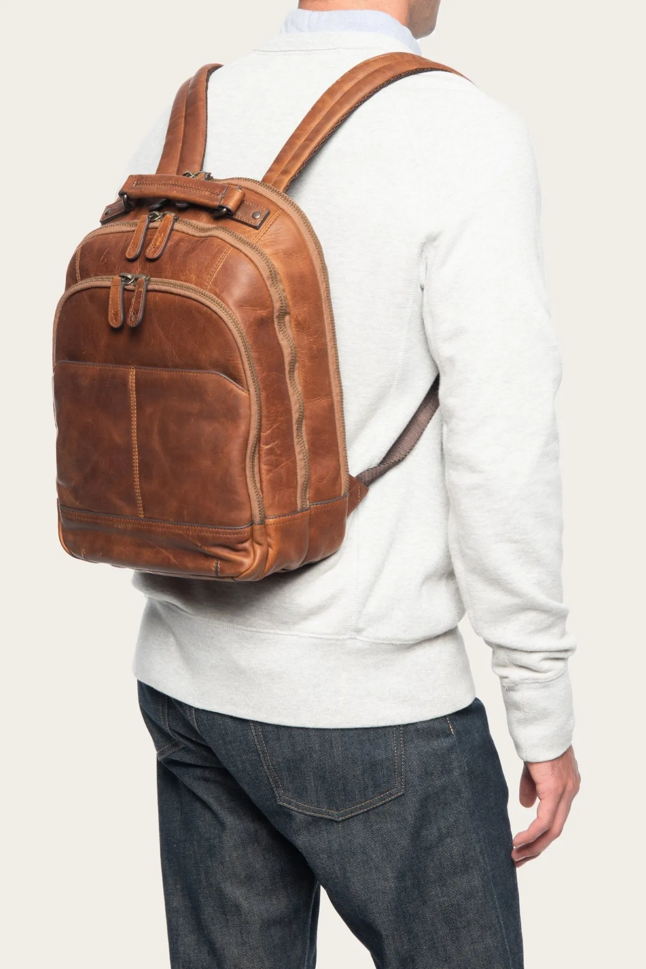 Logan Multi Zip Backpack^Frye Hot