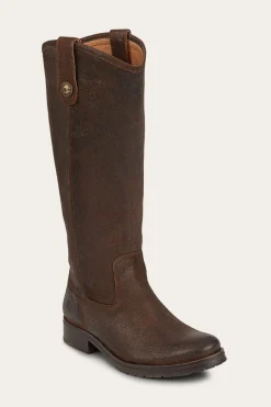 Melissa Double Sole Button Lug Tall^Frye Hot
