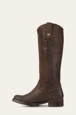 Melissa Double Sole Button Lug Tall^Frye Hot