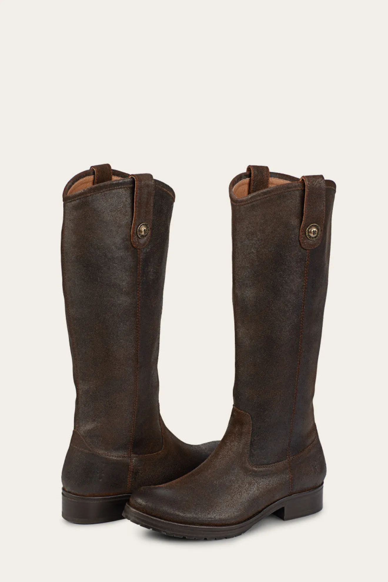 Melissa Double Sole Button Lug Tall^Frye Hot