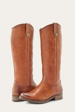 Melissa Double Sole Button Lug Tall^Frye Hot