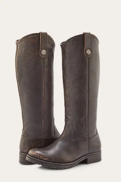Melissa Double Sole Button Lug Tall^Frye Hot