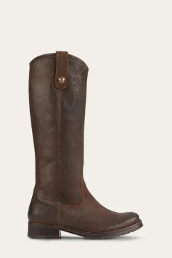 Melissa Double Sole Button Lug Tall^Frye Hot