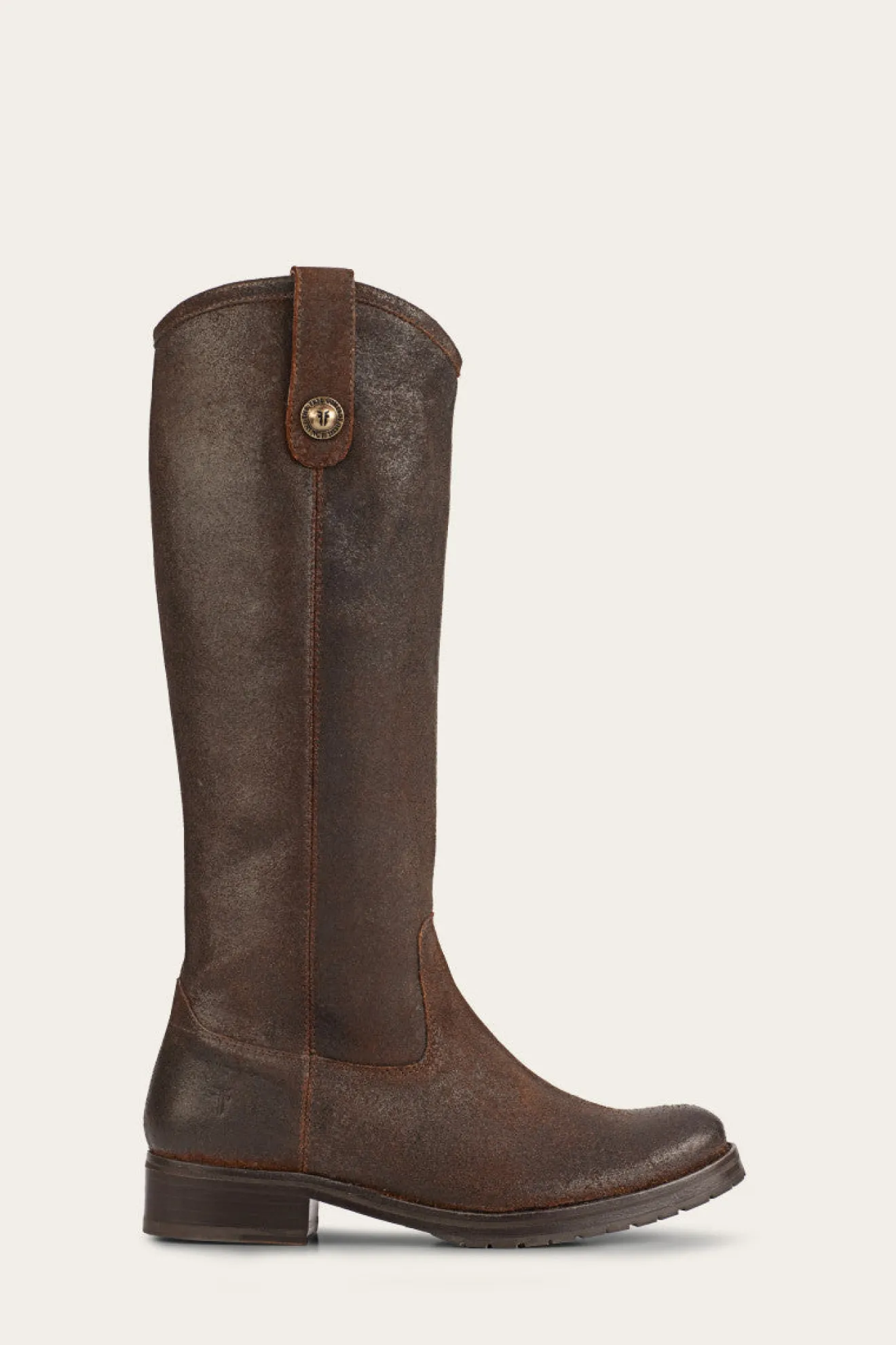 Melissa Double Sole Button Lug Tall^Frye Hot