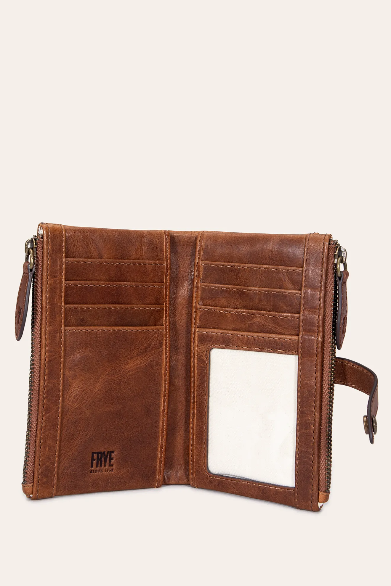 Melissa Double Zip Wallet^Frye Hot