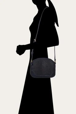 Melissa Sueded Croco Camera^Frye Online