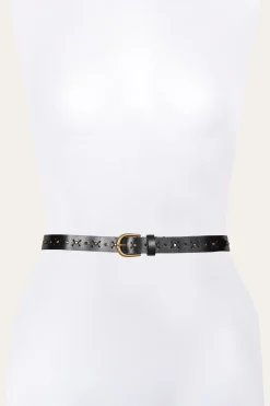 25MM Beaded Perf Belt^Frye Clearance