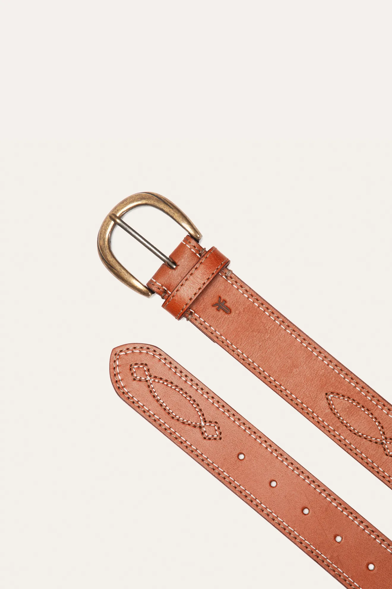 40MM Belt 2-Tone Stitch^Frye Discount