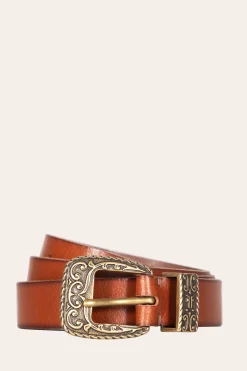25MM Logo Western Belt^Frye Clearance