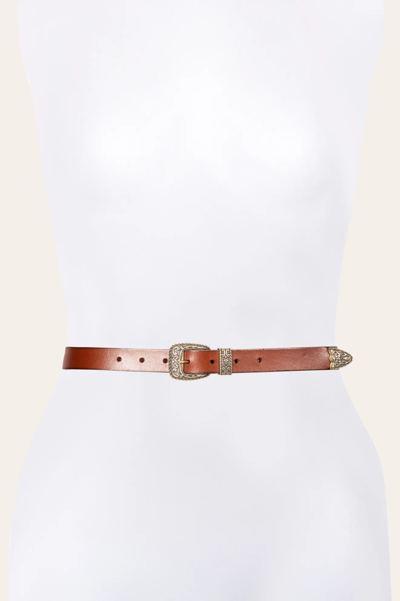25MM Logo Western Belt^Frye Clearance
