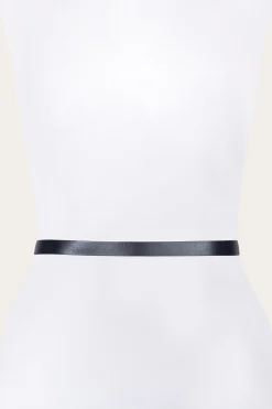 21mm Logo Western Center Bar Belt^Frye Discount