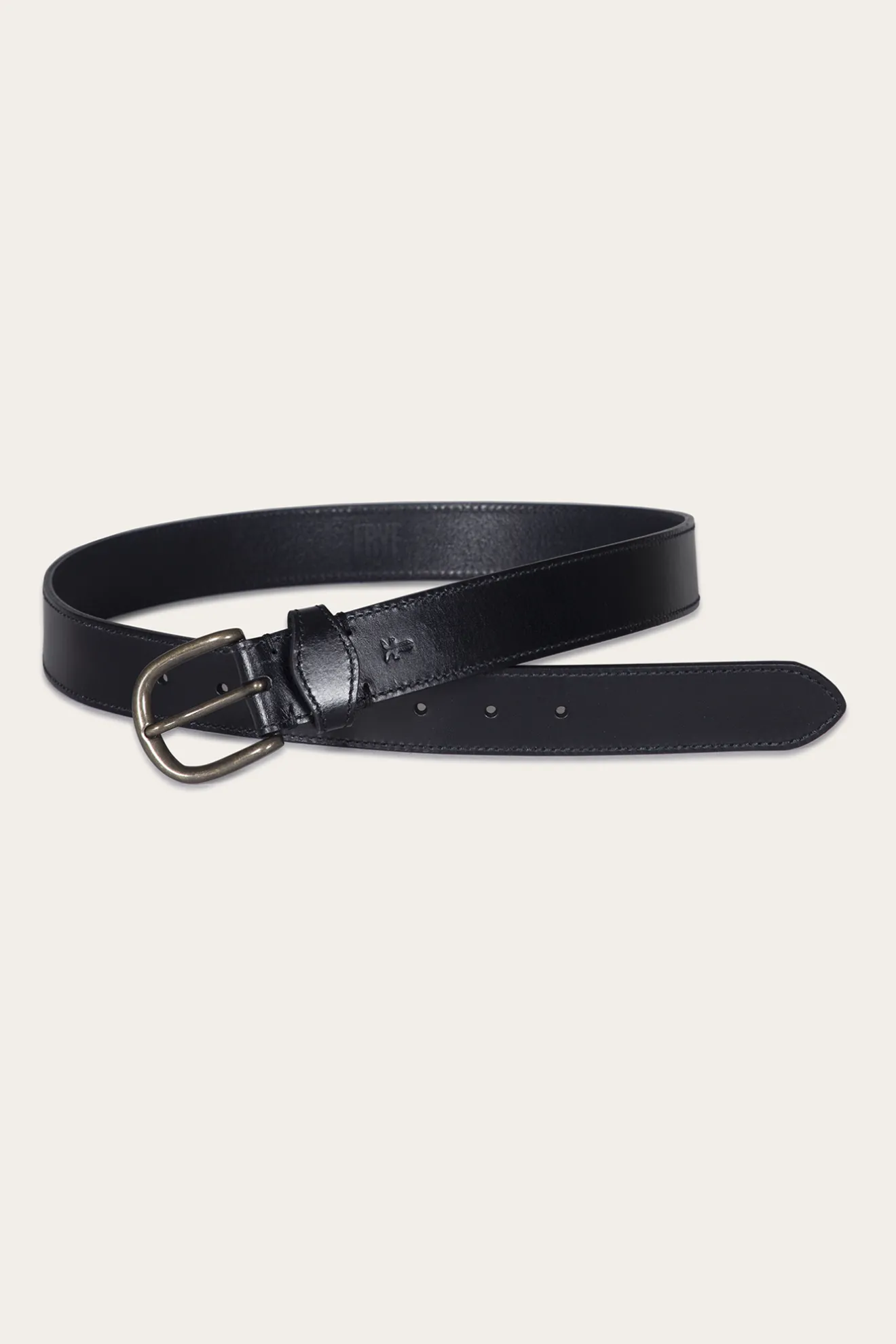 35mm Stitched Edge Belt With Shaped Keeper^Frye Outlet