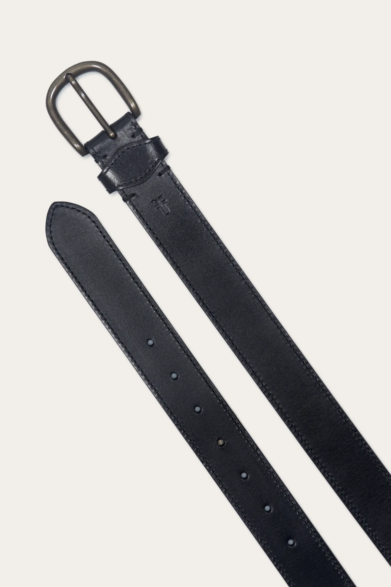 35mm Stitched Edge Belt With Shaped Keeper^Frye Outlet